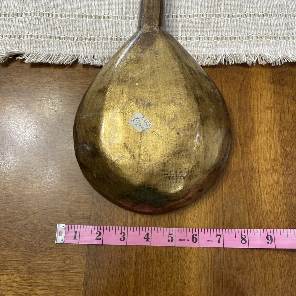 VTG‎ Florentine Gilt Decorative Wooden Laddle 1950-1960